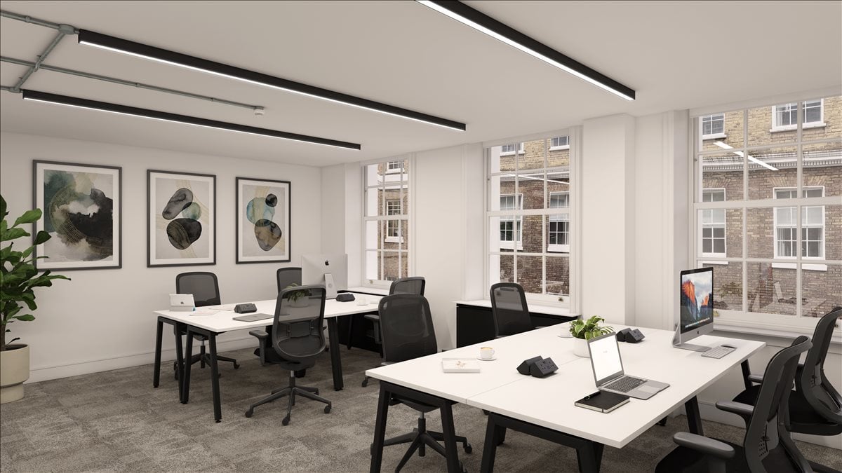 Photo of an office at 1-3 Frederick's Place EC2V 8EY