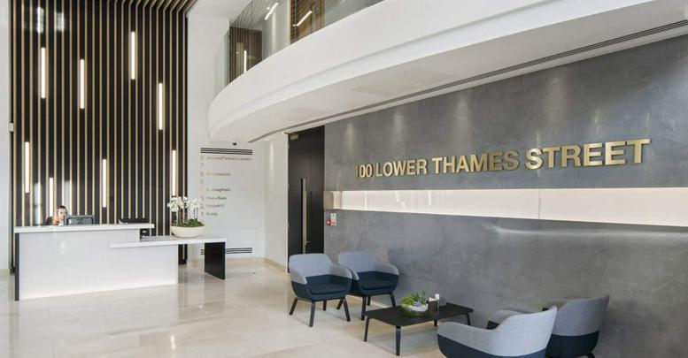 Photo of an office at 100, Lower Thames Street, City Of London EC3R 6DL