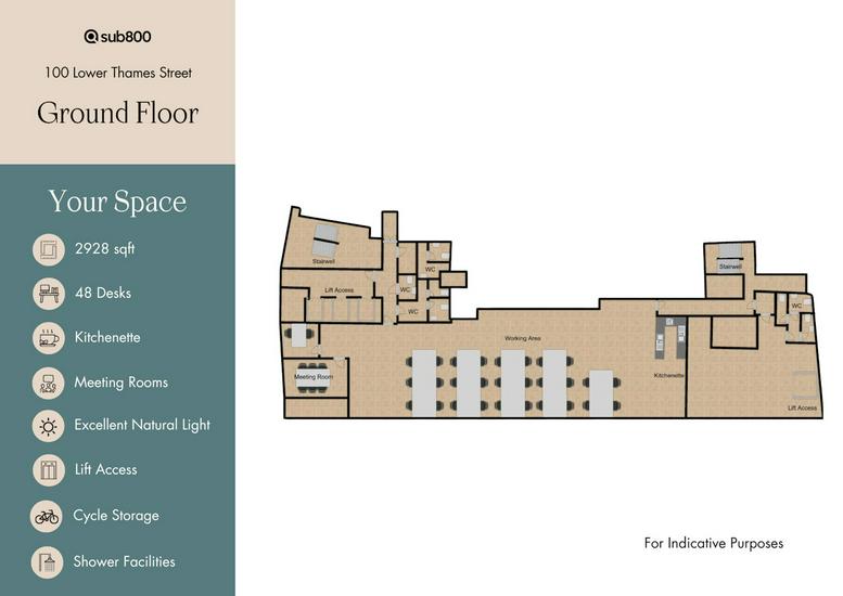 Image of an office at 100, Lower Thames Street, City Of London EC3R 6DL