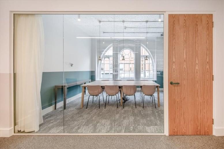 Facilities furnishings & layout of the office for rent at 101 Great Portland Street W1W 6QF