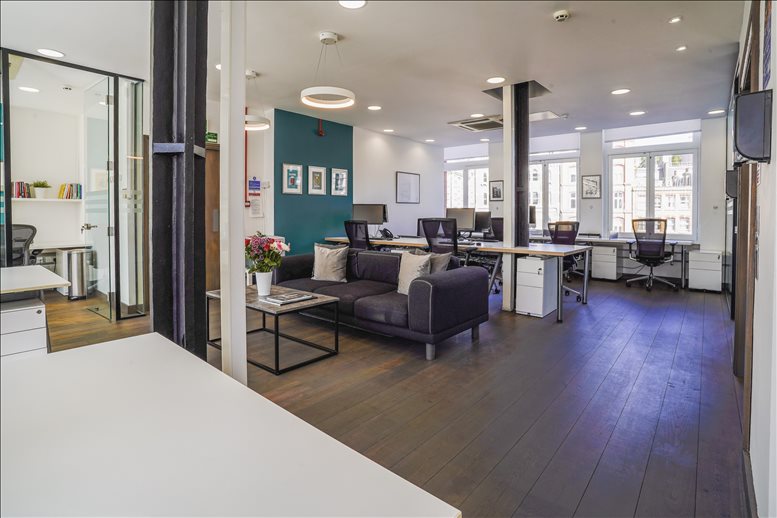 Image of the workspace at 105 Farringdon Road, Farringdon, 2nd Floor EC1R 3BU
