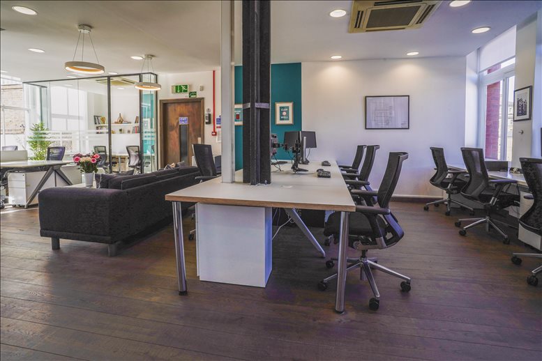 Photo of the workspace available at 105 Farringdon Road, Farringdon, 2nd Floor EC1R 3BU