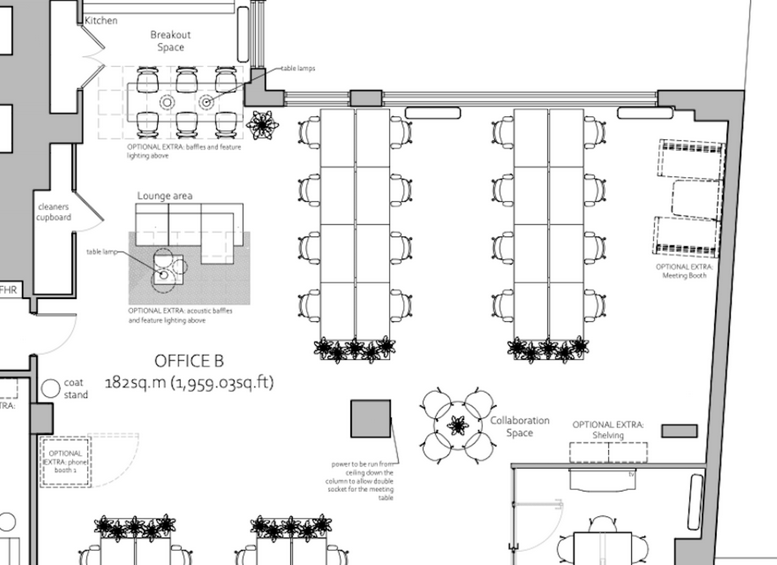 Photo of an office at 12 Cock Lane, City Of London EC1A 9BU
