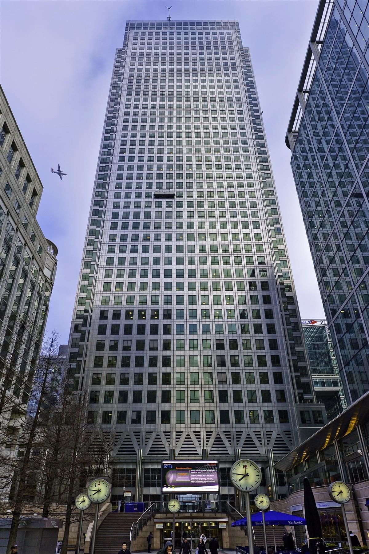 Photo of Office Space on One Canada Square, 37th Fl - Canary Wharf