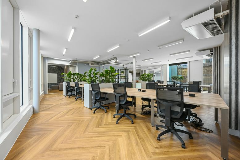Photo of the workspace available at 141 Curtain Road, Shoreditch EC2A 3BX