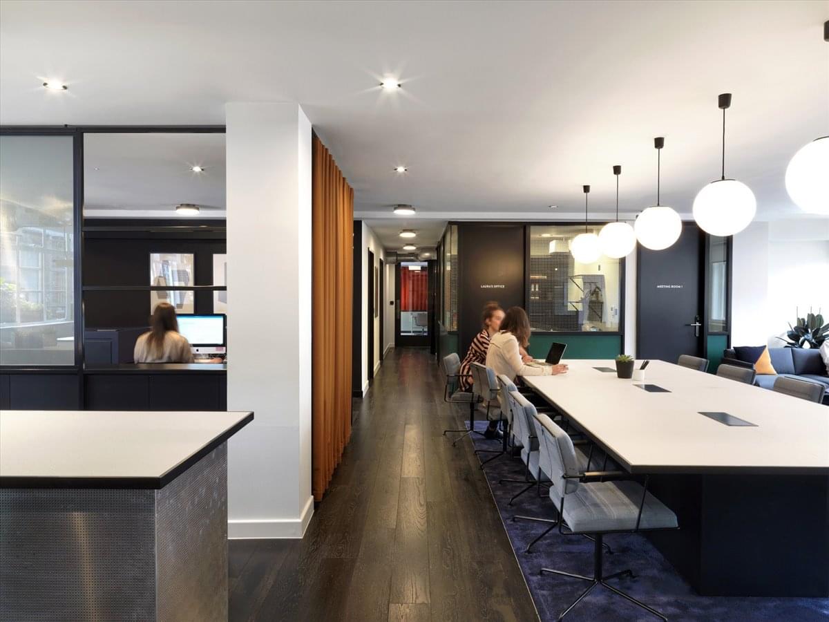 Facilities furnishings & layout of the office for rent at 151 Wardour Street W1F 8WE