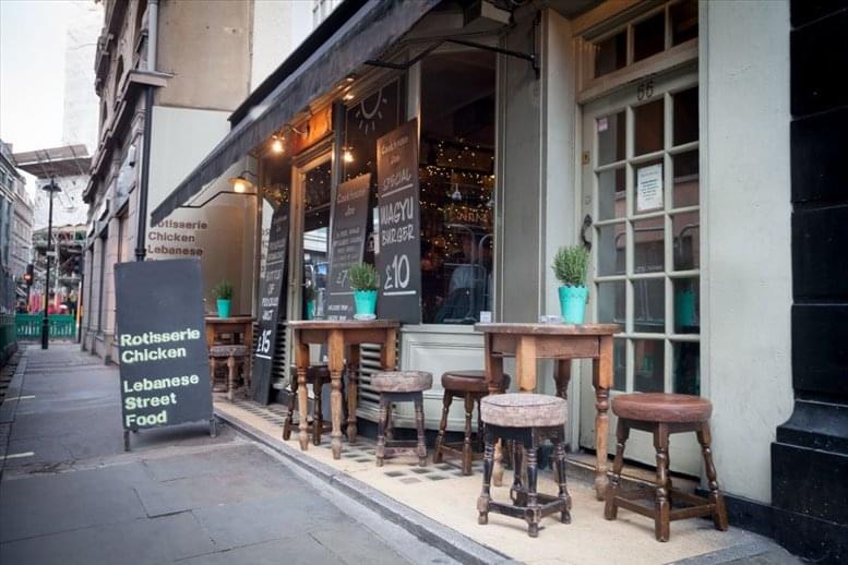 Photo of the office space available at 16-19 Eastcastle Street, Fitzrovia W1W 8DY 