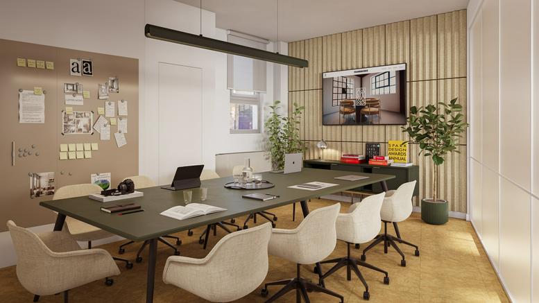 Image of the workspace at 161 Farringdon Road EC1R 3AL