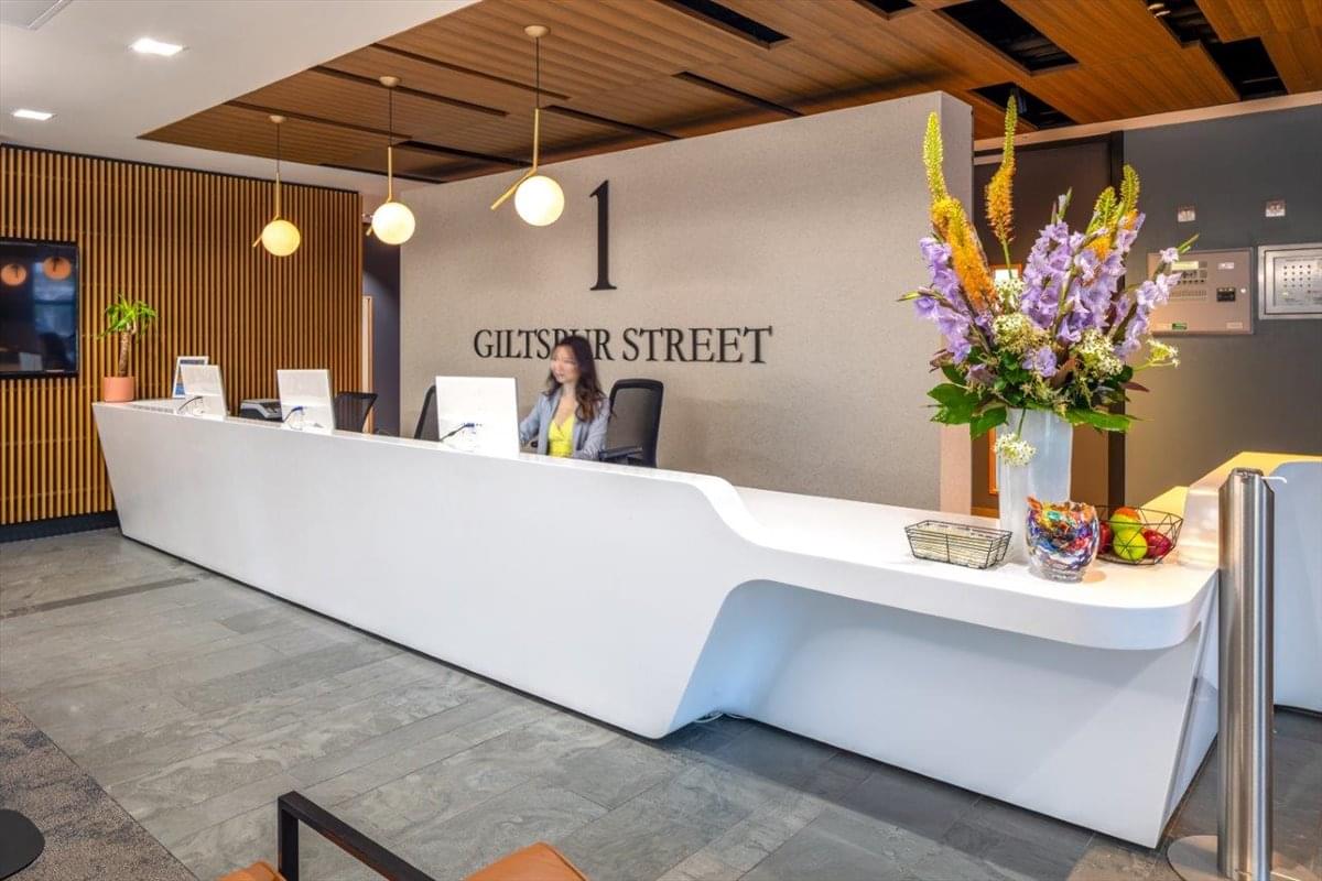 Photo of an office at 1 Giltspur Street EC1A 9DD