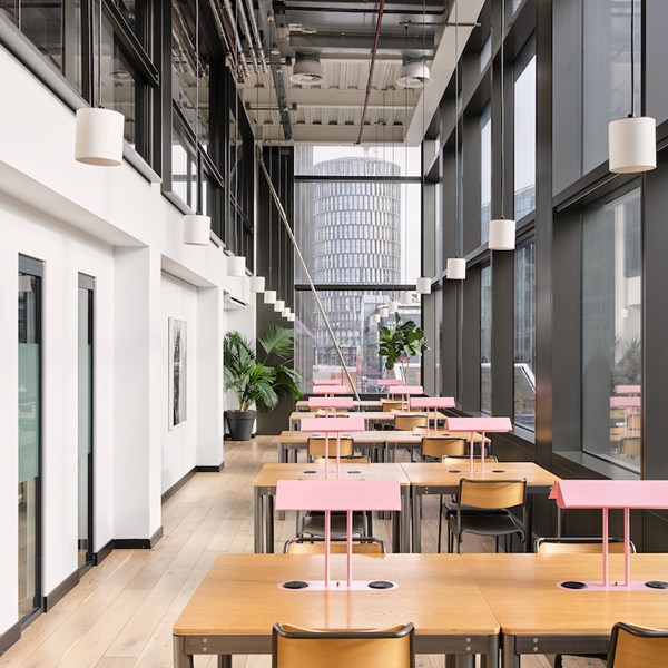 Photo of the workspace available at 207 Old Street EC1V 9NR