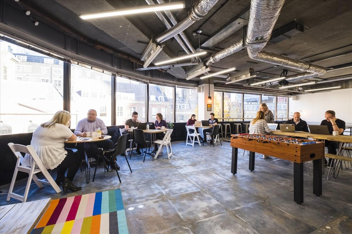 Facilities furnishings & layout of the office for rent at 20 St Thomas Street, Southwark SE1 9RG