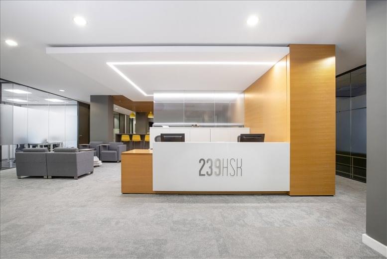 Image of the workspace at 239 High Street Kensington, Central London W8 6SN