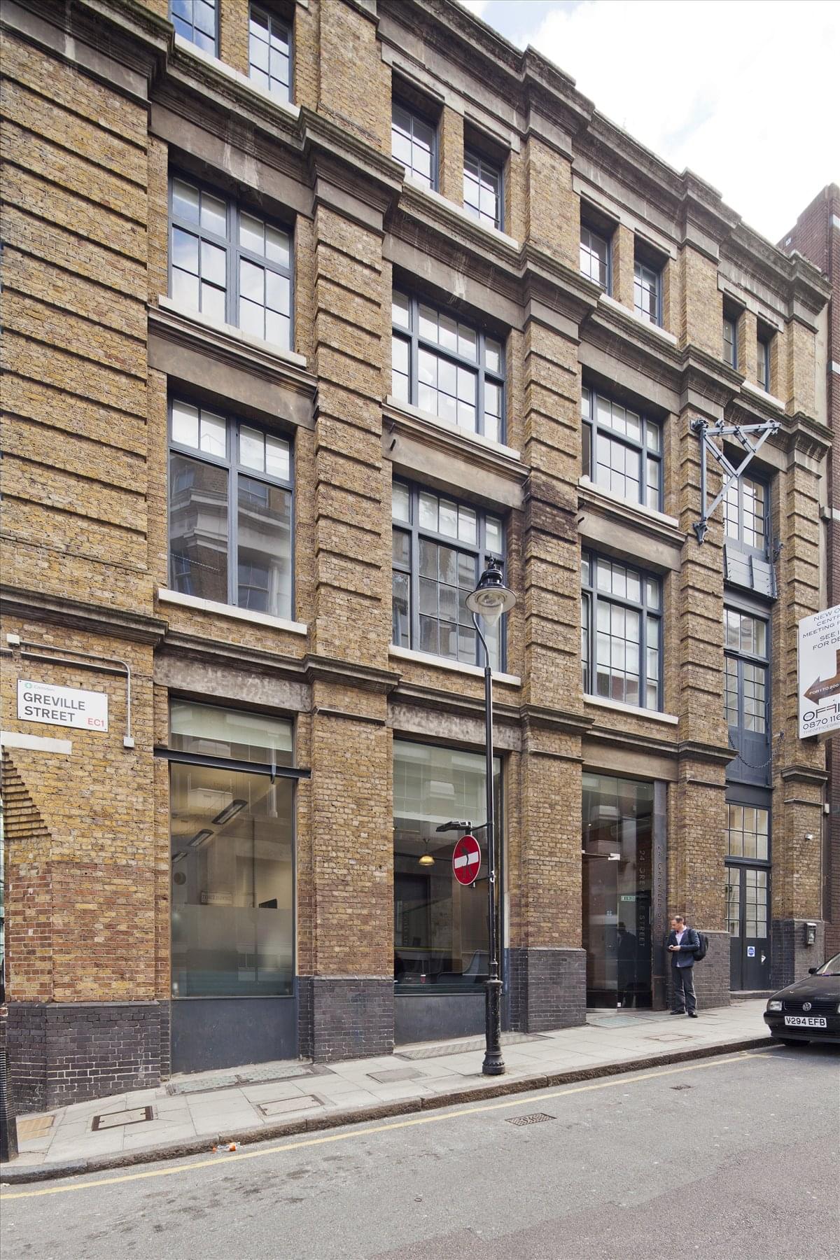 Farringdon office space at 24 Greville Street EC1N 8SS