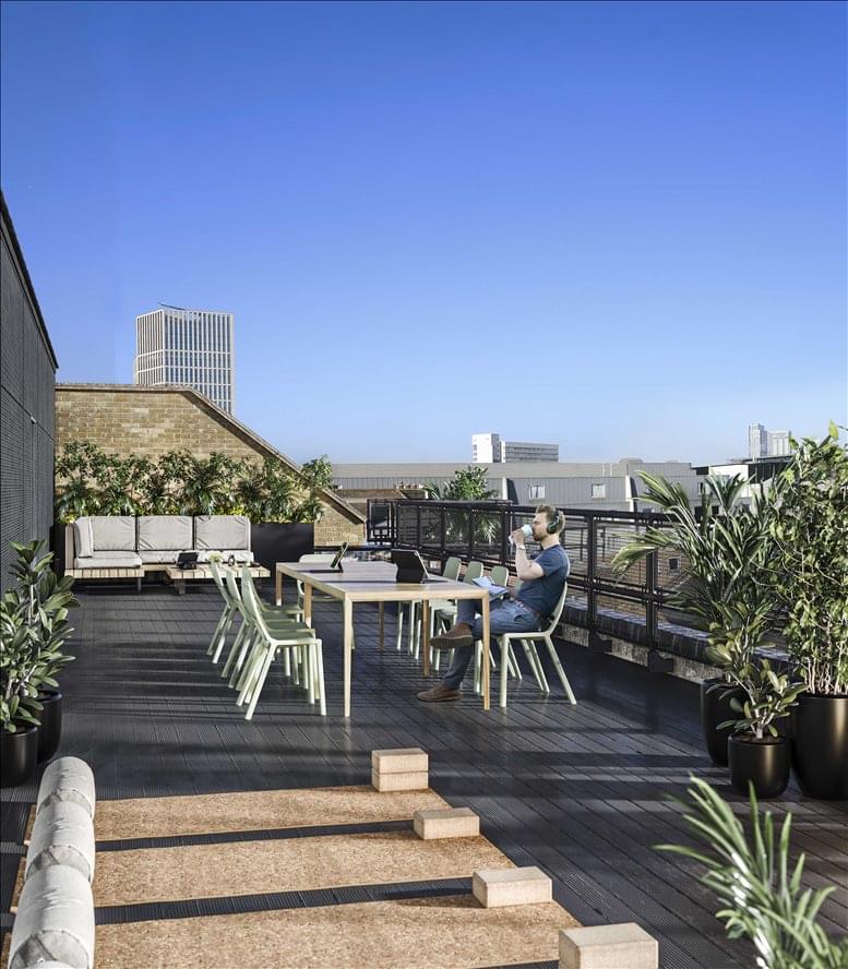 Image of the workspace at 25 Worship Street EC2A 2DX