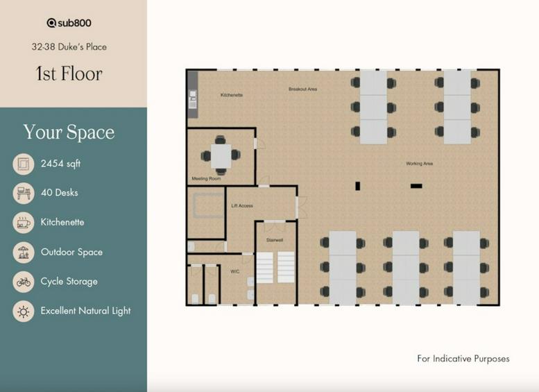 Image of an office at 32-38 Dukes Place, City Of London EC3A 7LP