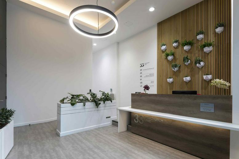 Photo of the office space available at 33 Creechurch Lane, City Of London EC3A 5EB