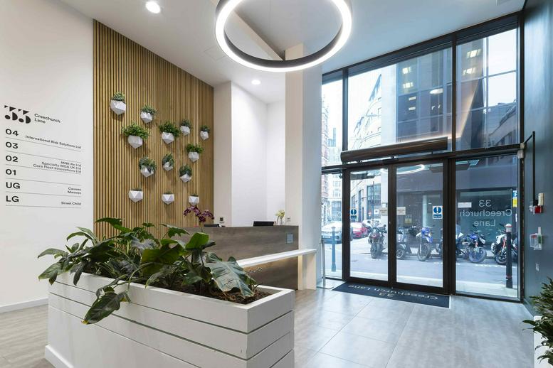 Image of the workspace at 33 Creechurch Lane, City Of London EC3A 5EB
