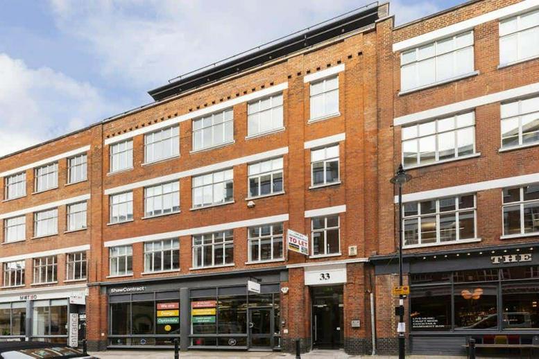 Photo of the office space available at 33, Great Sutton Street EC1V 0DS