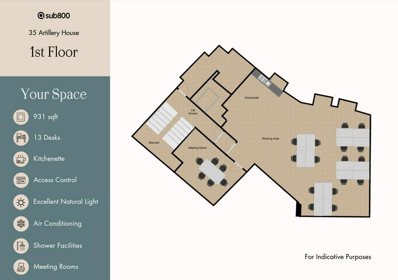 Photo of the office space available at 35 Artillery Lane E1 7LP