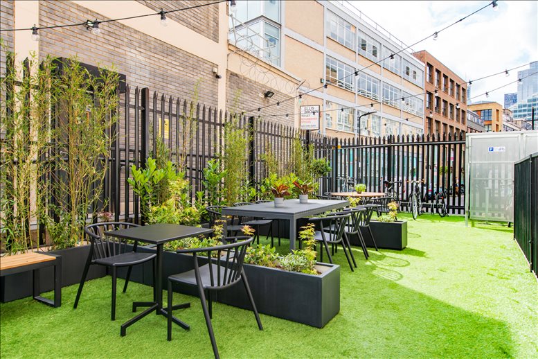 Photo of the workspace available at 35 Luke Street, Hackney EC2A 4LH