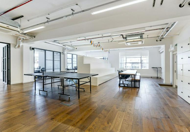 Photo of the workspace available at 3 Haberdasher Street N1 6BS
