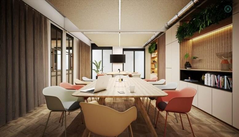 Facilities furnishings & layout of the office for rent at 42 Berners Street, West End W1T 3ND