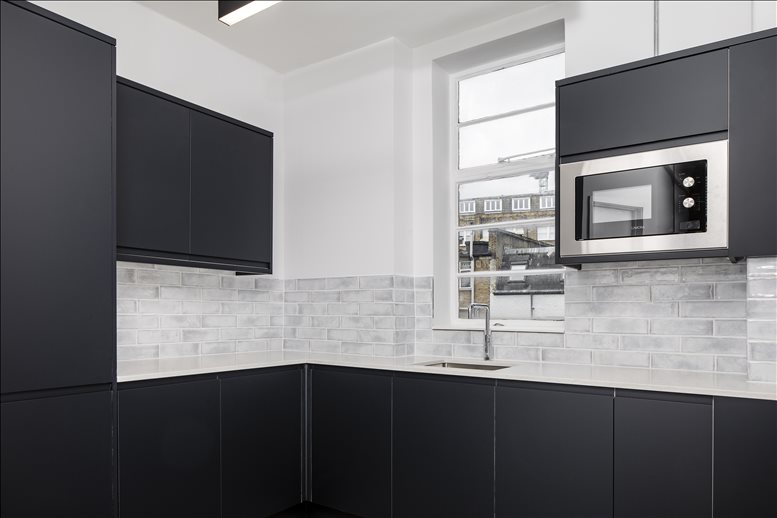 Photo of the workspace available at 43-45 Charlotte Street W1T 1RS