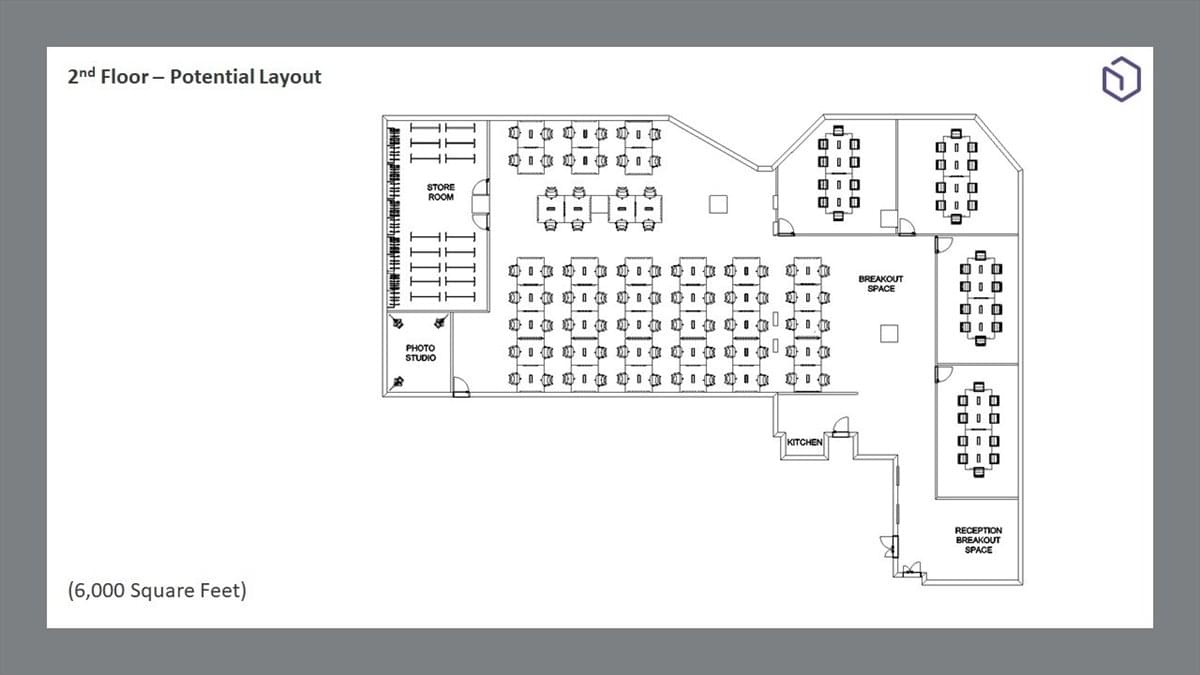 Image of the workspace at 43 Worship Street EC2A 2DW