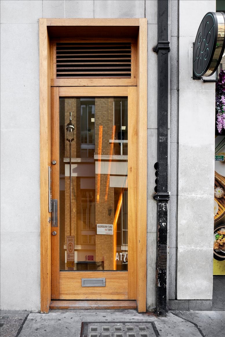Image of the workspace at 46a Great Marlborough Street W1F 7JW