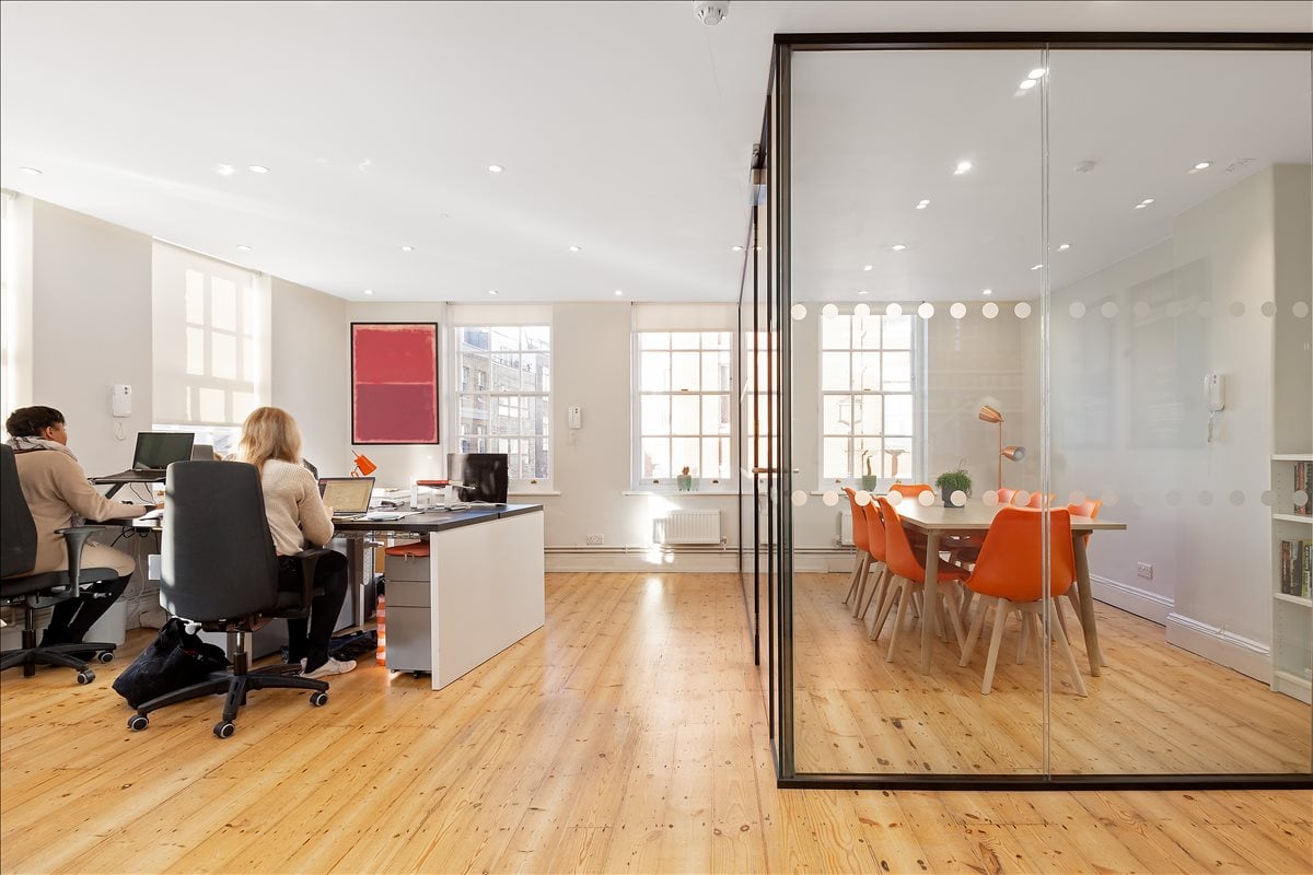 Photo of the workspace available at 47 Dean Street, West End W1D 5BE