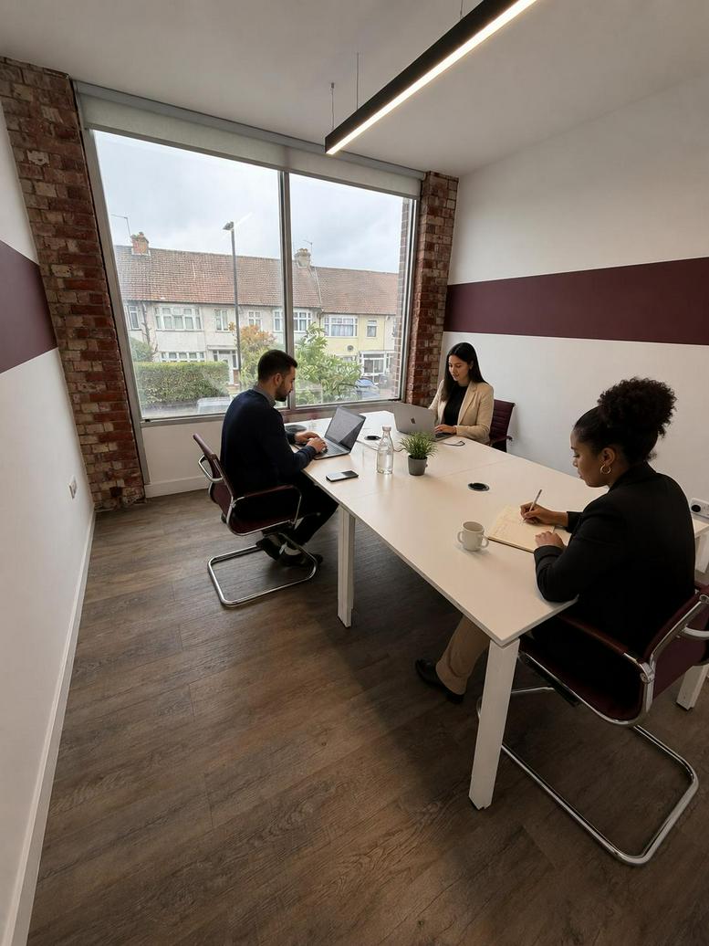 Photo of the workspace available at 55-61, North Acton Road NW10 6PH