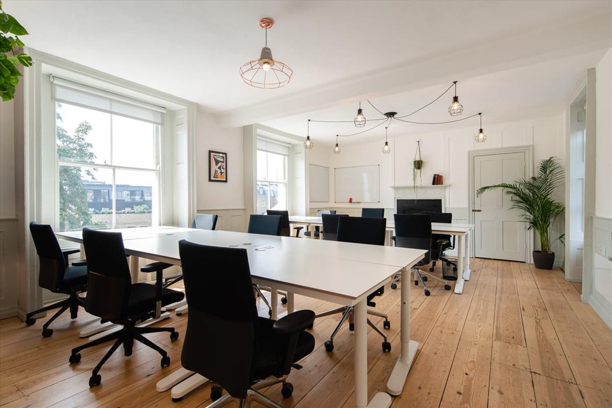 Facilities furnishings & layout of the office for rent at 57 Dalston Lane, Dalston E8 2NG
