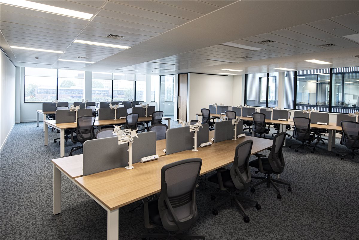Facilities furnishings & layout of the office for rent at 58 Wood Lane W12 7RZ