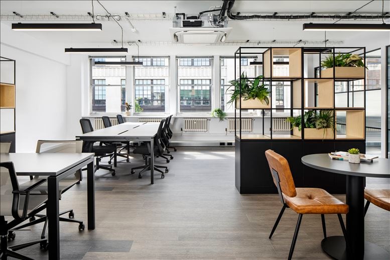 Facilities furnishings & layout of the office for rent at 7-8 Market Place W1W 8AG