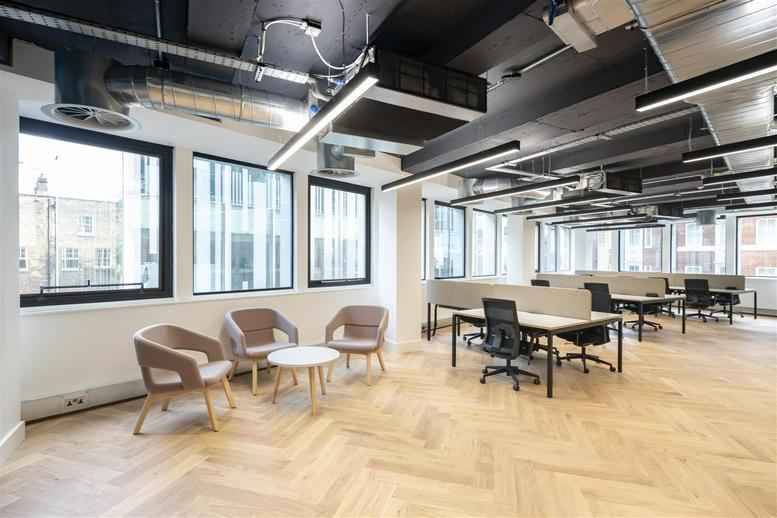 Photo of the workspace available at 78, New Oxford Street WC1A 1HB
