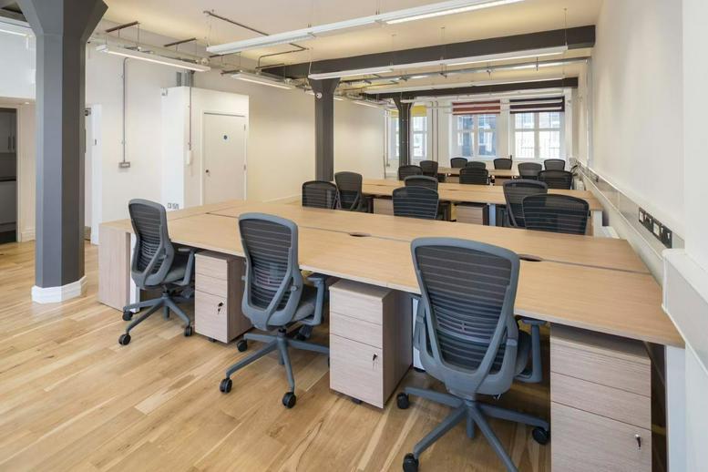 Photo of the workspace available at 83, Paul Street EC2A