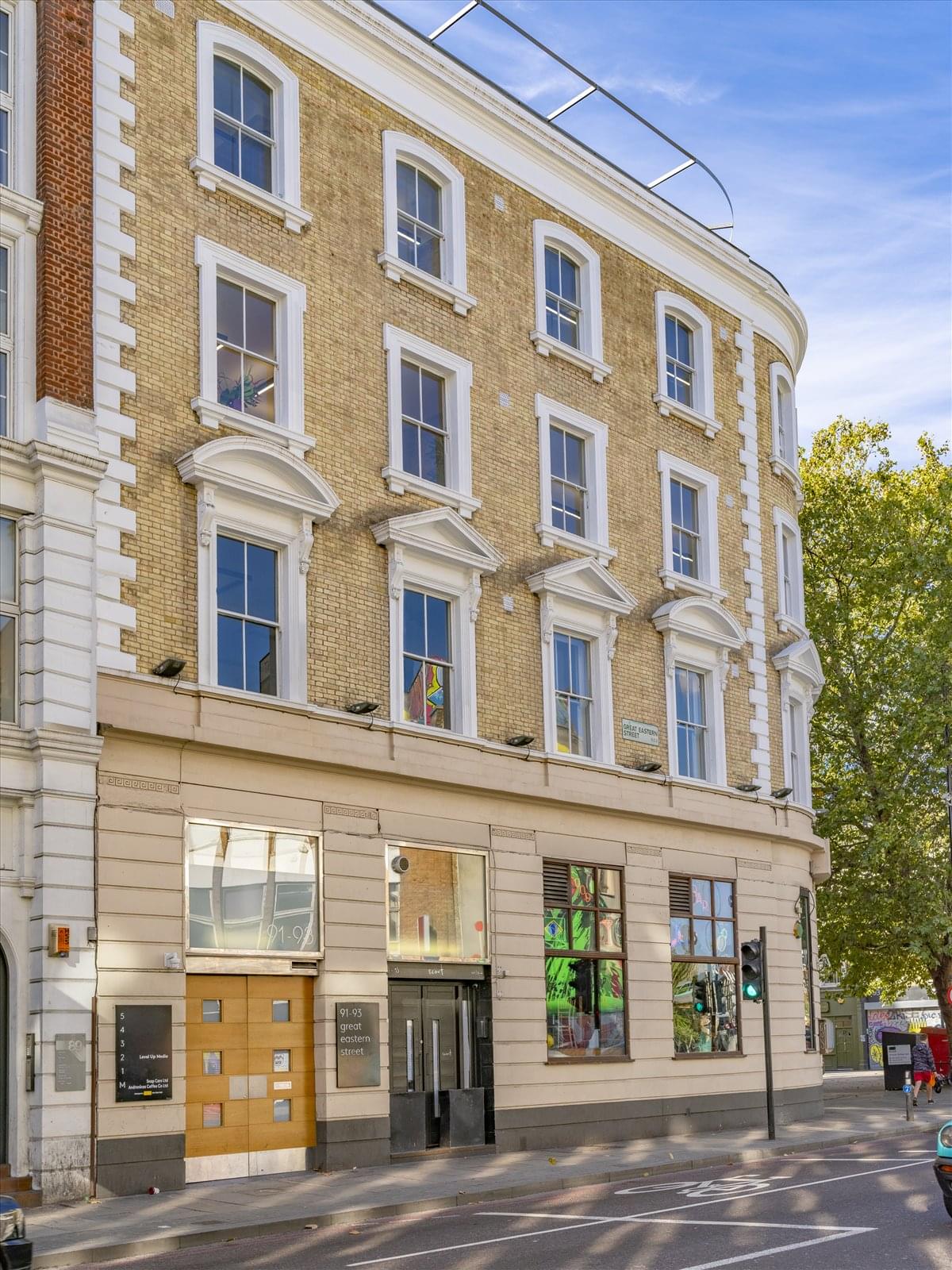 Image of the workspace at 91-93 Great Eastern Street, Hackney EC2A 3HZ