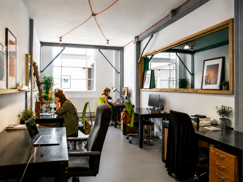 Photo of the workspace available at 9, Lyon Road SW19 2RL