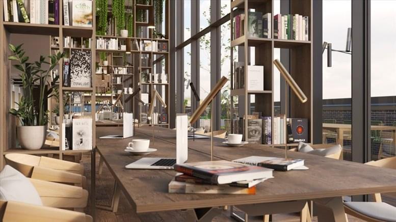 Facilities furnishings & layout of the office for rent at Arnold House, 21-33 Great Eastern Street, Hackney EC2A 3EJ