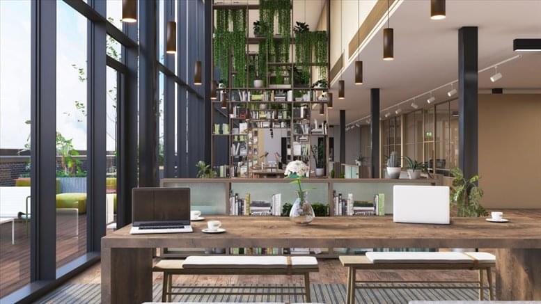 Image of the workspace at Arnold House, 21-33 Great Eastern Street, Hackney EC2A 3EJ