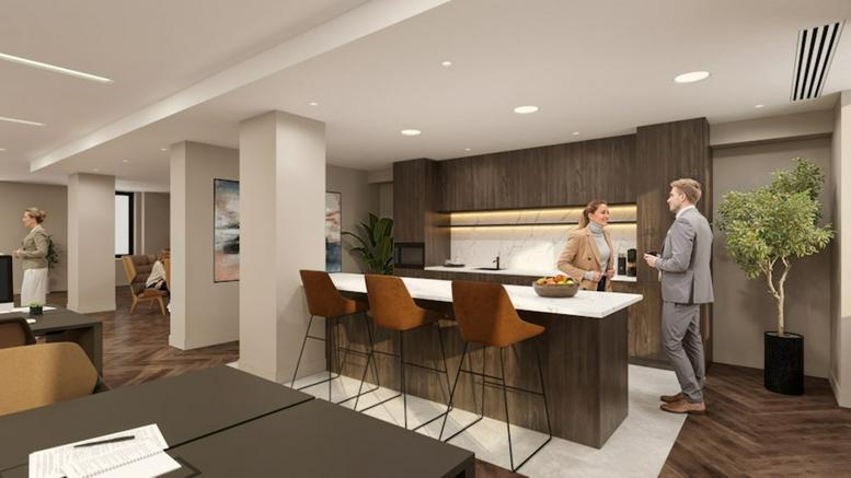 Photo of the workspace available at Berkeley Square House W1J 6BD