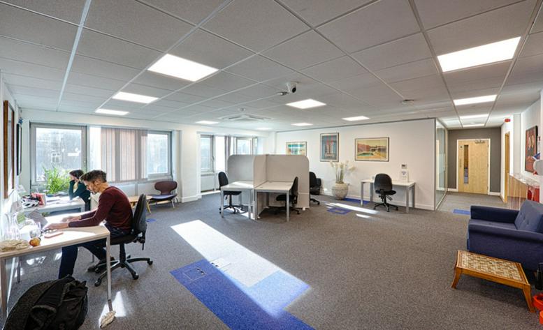Image of the workspace at Bull Hill KT22 7AH