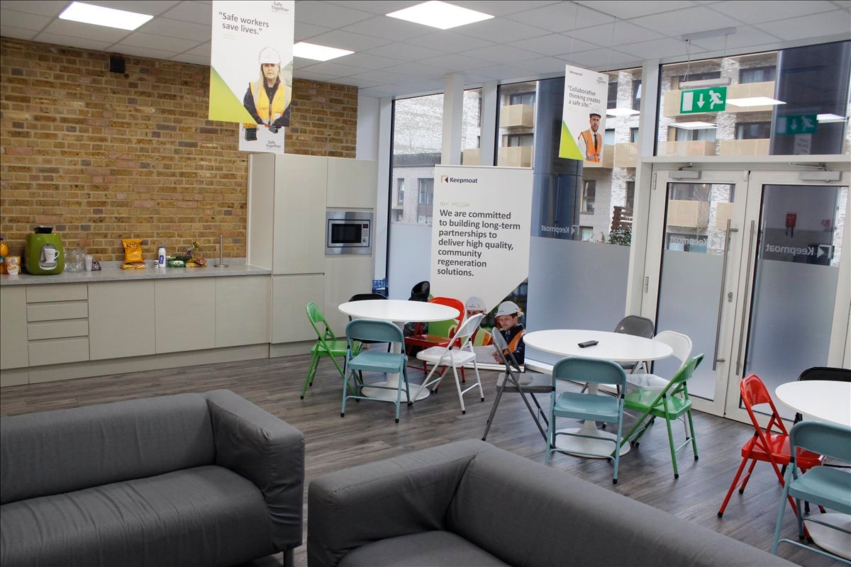 Facilities furnishings & layout of the office for rent at Cadmus Court    , Plough Way SE16 7DW