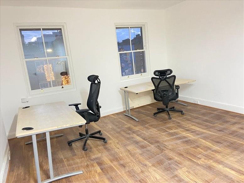Photo of the workspace available at Camden High Street NW1 8QS