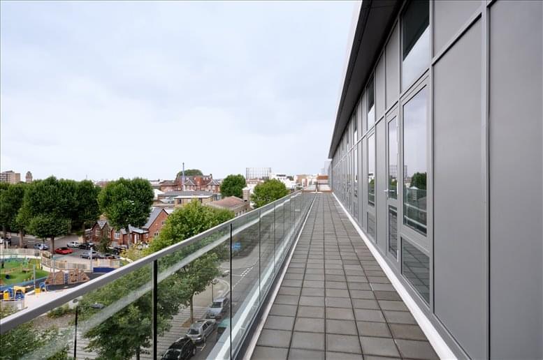 Photo of the office space available at Canalot Studios, 222 Kensal Road, Westbourne Park W10 5BN