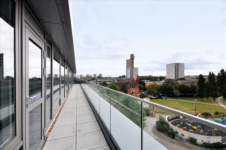 Image of the workspace at Canalot Studios, 222 Kensal Road, Westbourne Park W10 5BN