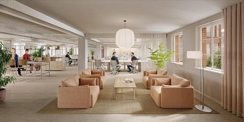 Facilities furnishings & layout of the office for rent at Chancery House, Chancery Lane WC2A 1QS