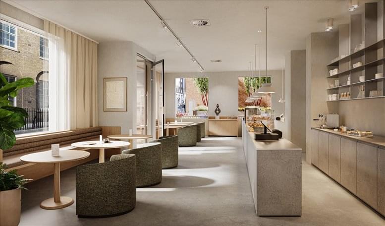 Photo of the workspace available at Chancery House, Chancery Lane WC2A 1QS