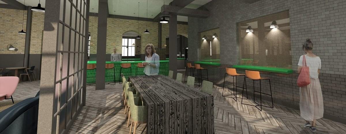 Image of the workspace at China Works, Black Prince Road, Vauxhall SE1 7SJ