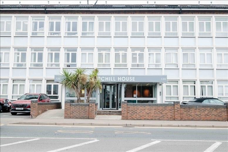 Image of an office at Churchill House, 120 Bunns Lane NW7 2AS